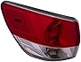HEADLIGHTSDEPOT Tail Light with Clear Lens Compatible with Nissan Pathfinder 2013-2016 Includes Left Driver Side Tail Light