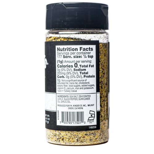 Kinder's The Blend Seasoning Salt, Pepper and Garlic, 10.5 oz.