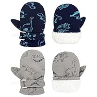 Sarfel Toddler Mittens 2T Toddler Gloves Ages 2-4 Toddlers Winter Gloves Toddlers Waterproof Mittens for Kids Boys Snow Glove