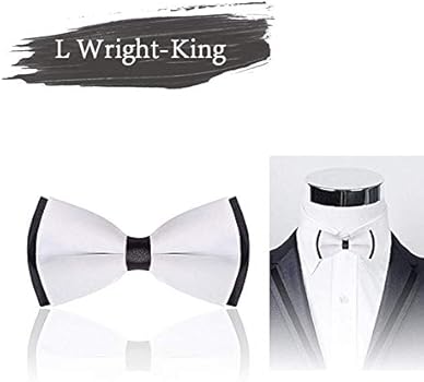 Mens Bow Ties Handmade Pre-Tied Thin Blue Line Flag Police