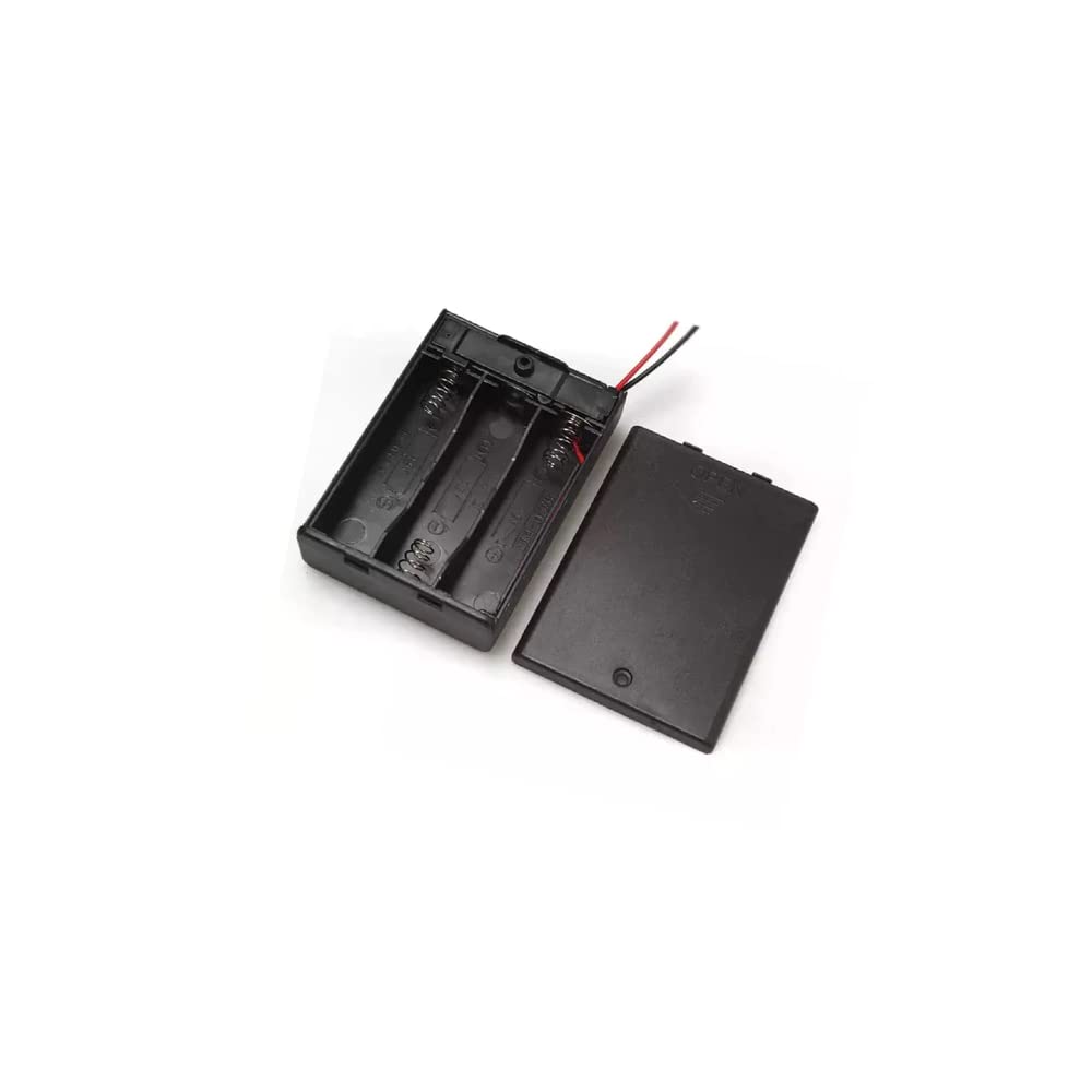 xcluma 18650 Battery Storage Box with closing case For 3x18650 Series Connection