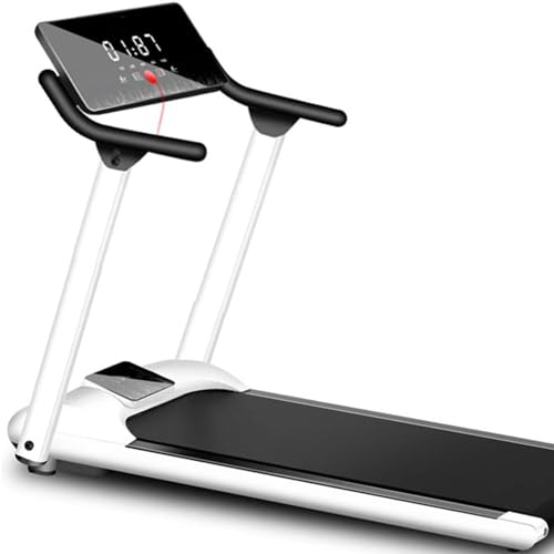 Image of Folding Treadmill,Home Treadmill,Electric Motorized Running Machine,with LCD Monitor,for Home Gym Office Space Saver Easy Assembly