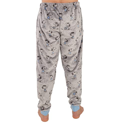 Munki Munki Men's Plush Jogger with Drawstring, Rib Cuff and Pocket3