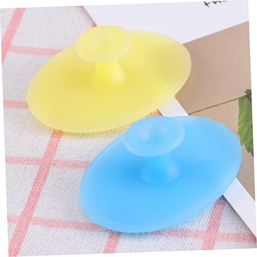 GLSTOY 2 Peças De Esfoliante De Silicone Para Lidar Com Esfoliante Facial Escova Massageadora Facial