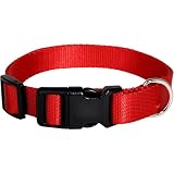Replacement Collar Compatible with Pet Safe, Patpet, Sportdog, Garmin, Dogtra, Bousnic, Petspy, Invisible Fence Systems (3/4' Red)