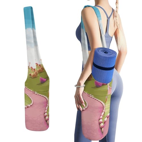 Sac de rangement pour tapis de yoga en toile pour vos séances au parc ou en studio