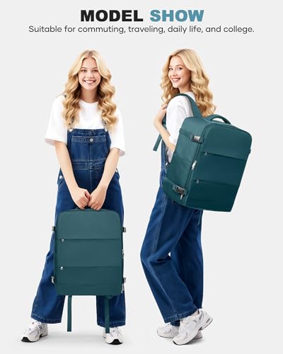 Image of coofay Large Vacuum Backpack Travel with Pump Vacpack Travel Backpack with Vacuum System Compression Backpacks for Travel Easy Vac Pack Carry on Luggage