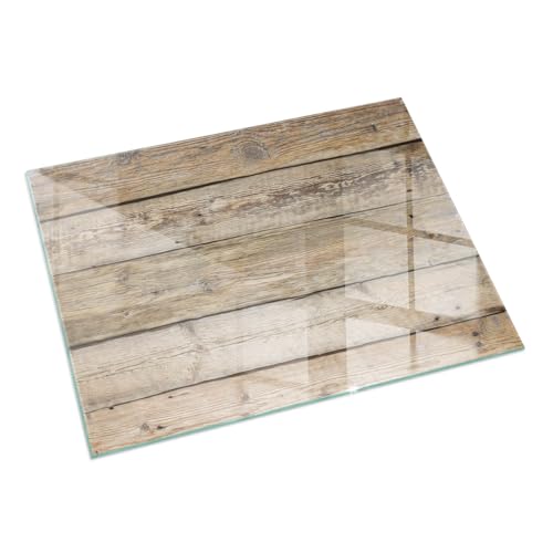 Placa para Parquet 120x80 cm Protector de Suelo Chispas y Arañazos Protector Resistente a Altas Temperaturas Cristal Templado Decoración de la Sala de Estar - Tablero de Madera en arreglo