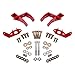 BMR Suspension CCK461R Coilover Conversion kit, Rear, Non-adj Shock Mount, w/o CAB Red 1964-1972 G-Body