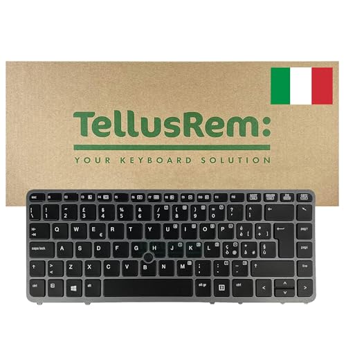 Clavier italien HP 850 G1 azerty informatique de rechange sans lumière