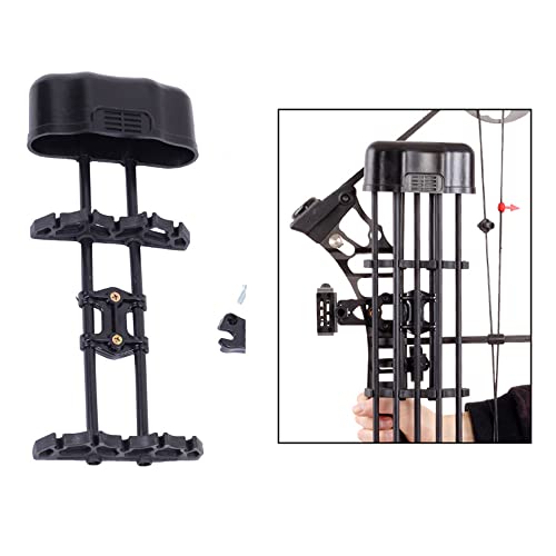 Huntinghome Universal Archery Quiver, 5 Slot Quick Release Bow Holder For Compound Bow And Recurve Bow #TOP2
