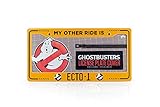 Ghostbusters ECTO-1 License Plate Frame For Cars | My Other Ride Is ECTO-1 | Official Ghostbusters Car License Plate Frame | Ghostbusters Movie Series Collectibles