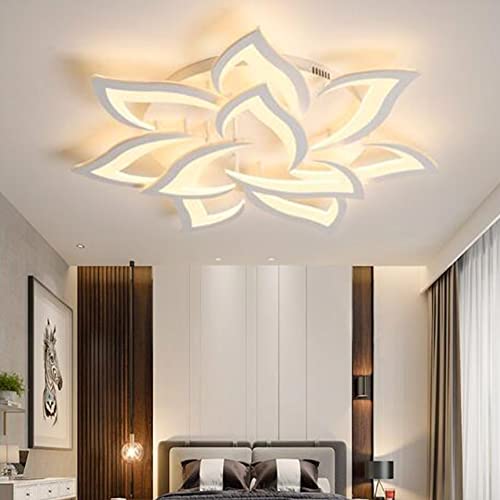 Plafonnier LED réglable contre la fatigue visuelle avec télécommande salon