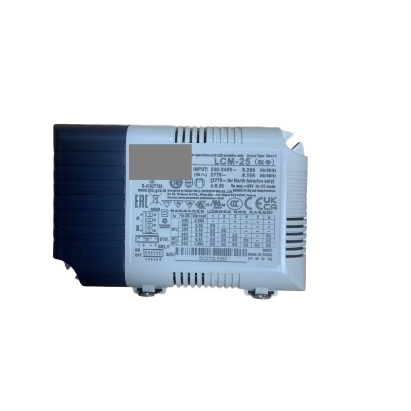 Alimentation LED LCM-25 un choix durable en mode courant constant multiple