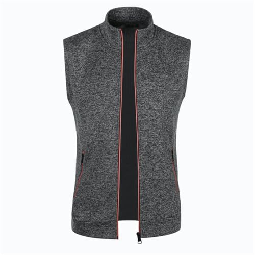 Men's Knitted Zipper Vest2