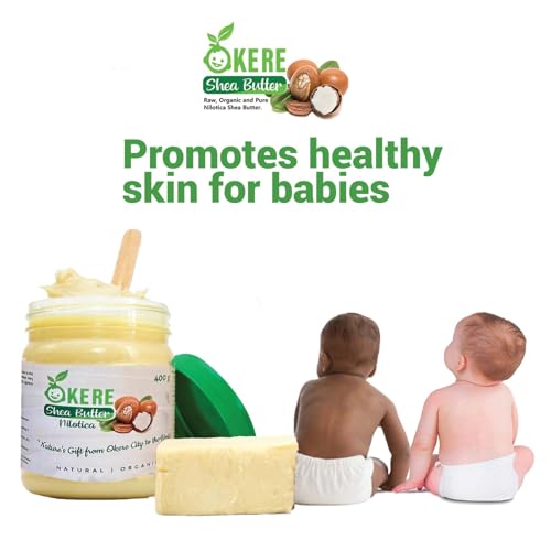 Okere Shea Butter Okere Nilotica Shea Butter | Raw & Pure from Uganda | 08 OZ JAR