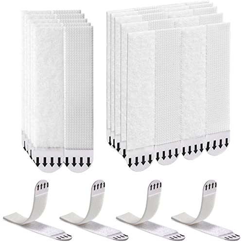 sinnsally large picture hanging strips heavy duty20-pairs40 strips sticky picture hangers for walls hanging without naildamage free no nails refill adhesive poster frame mountingwhite