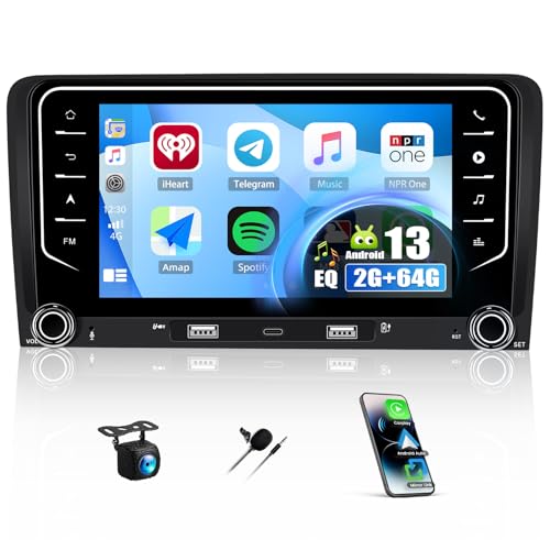 【Autoradio 2din con Navigatore GPS e WIFI】Il ricevitore GPS integrato supporta sia la modalità online che offline, così puoi navigare facilmente. L'autoradio può essere facilmente collegata al WiFi o a un hotspot, per poter navigare in Internet e utilizzare qualsiasi app, come mappe GPS, YouTube, Tik Tok, Spotify, ecc.