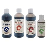  BioBizz – Pack abono tierra 500 ml – outdoor
