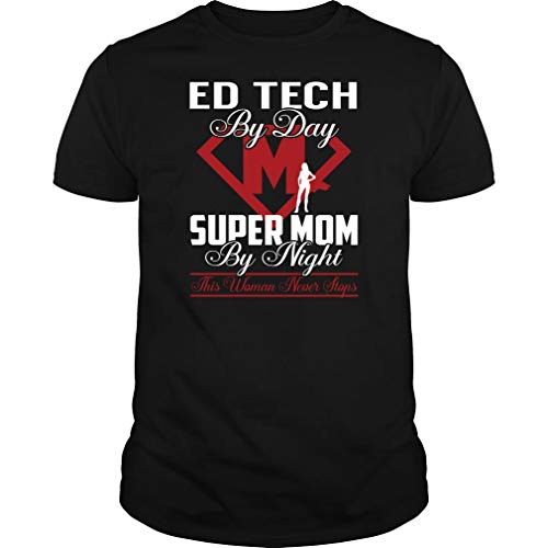 T-shirt Supermom Ed Tech Small vêtement confortable maman active