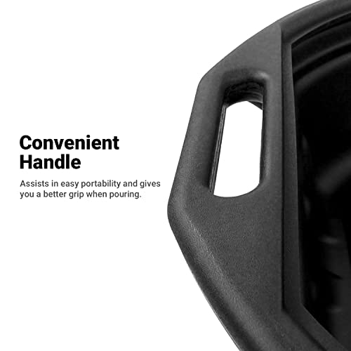 Capri Tools Cp21024 Portable Oil Drain Pan, 2 Gallon, Black #TOP3