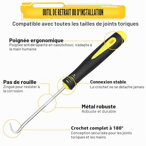 380 Pièces Rondelles en Silicone et Caoutchouc Kit, 24 Tailles – vue 4