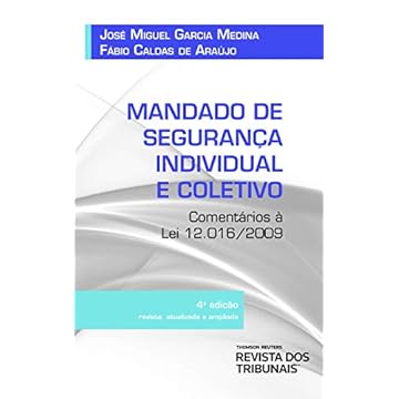 Capa do livro Mandado De Segurança Individual E Coletivo 4º Edição