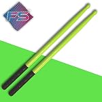 FITSTIX avec POWER GRIPS Des bâtons pour la condition physique & Les cours d'entraînement, les bâtons de tambour, la conception de poids fort et léger font un complément amusant à toute routine d'exercice ou classe. (PURPLE avec POWER GRIPS)