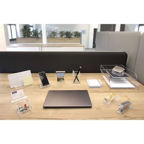 Bac à courrier A4 MAUL transparent pour libérer l'espace de travail