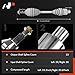 A-Premium Pair (2) Front CV Axle Shaft Assembly Compatible with Chrysler & Dodge Models - 200 2011-2014, Sebring 2007-2010, Avenger 2008-2014, Journey 2009-2019, 3.5L 3.6L, Driver and Passenger Side