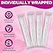 32 Pack Disposable Vaginal Cream Applicators for Women, Suppository Applicators with Dosage Markings, Hygienic Individually Wrapped Threaded Applicators Fits Most Vaginal Creams, Gels & Lubricants