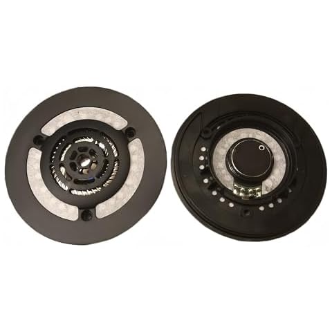 Rillpac 1 Pair Replacement Repair Part 32ohm 40mm Headphone Speaker Driver for Onkyo ES-FC300 Headphones DIY Headphone Driver 40mm Titanium Drivers Include Front Cover Cover