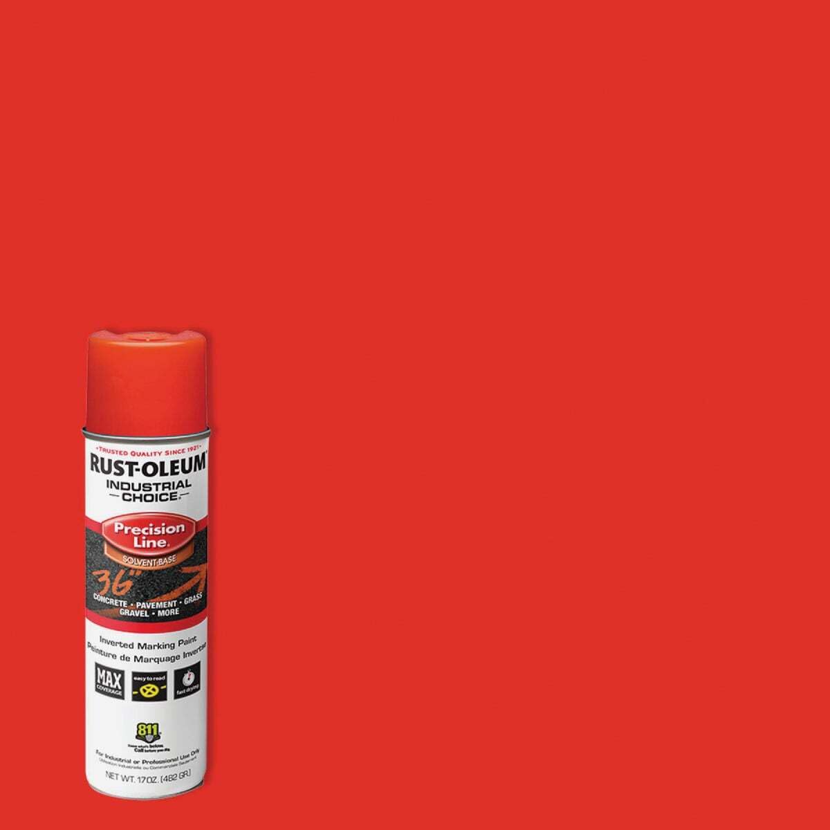 Rust-Oleum 1662838 M1600 Solvent-Based Precision-Line Inverted