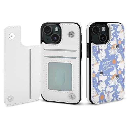 For ���[�~�� �Ή� iPhone 13mini �X�}�[�g�t�H���P�[�X �蒠�^ ����PU���U�[ ���u���X�^���h�@�\�t�� �J�[�h�X���b�g �X�g���b�v�t�� ���z�^ �}�j���A���� �J�[�h���[ ��G�肪�悢 �_�u���{���h���C�z�� MK-26F