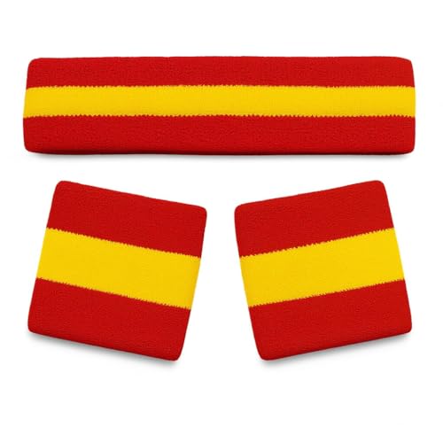 DIRTYRAGZ Dodgeball Costume T-Shirt and Sweatbands Set Retro Headband Wristbands Adult Cosplay Shirt Funny Halloween Costumes Bands Only