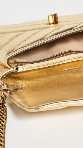 【 SALE】TORY BURCH 選べるカラー ウォレットチェーン Amazon.com: Tory Burch Women's Kira Chevron Metallic Wallet