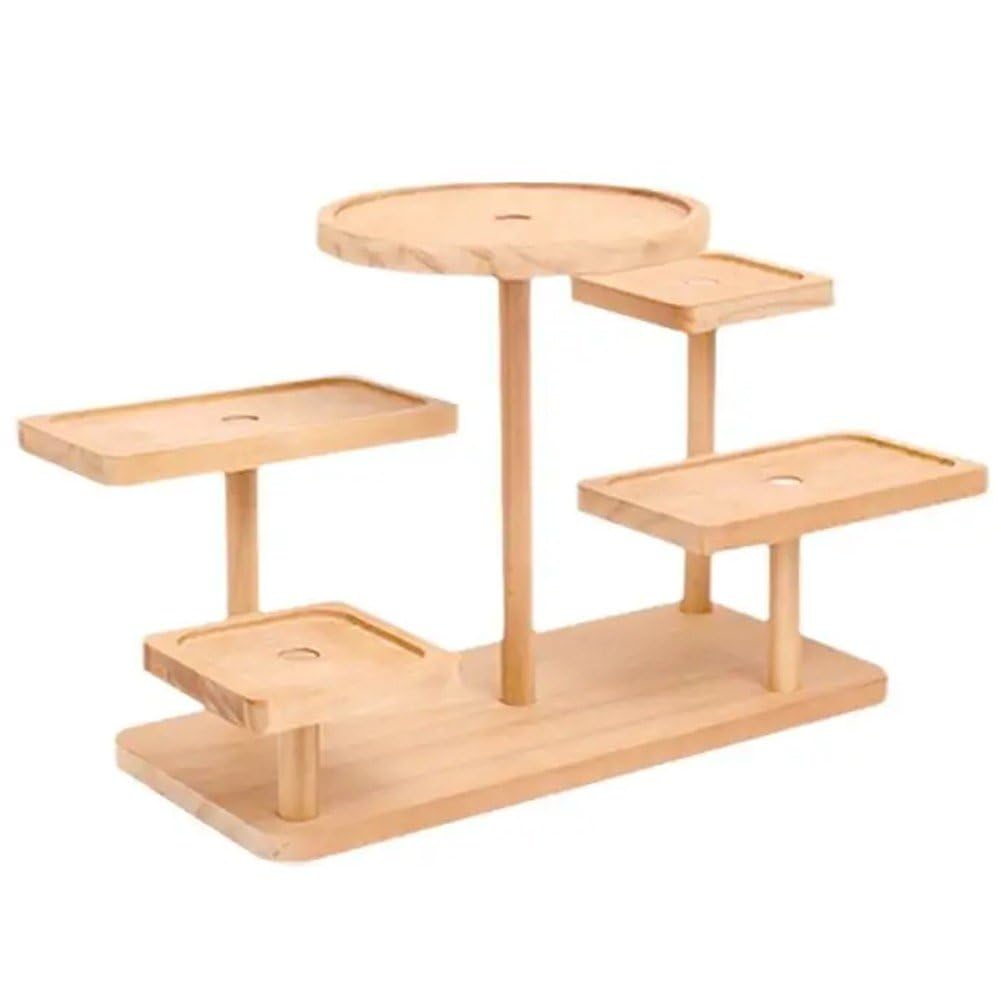 Présentoirs en bois pour bijoux et objets de collection