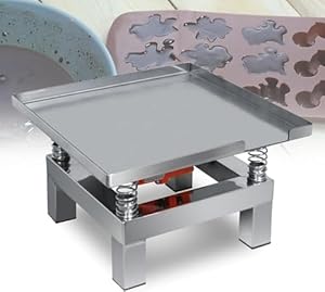 Lponaa 2025 Vibrationsplattform Edelstahl 13,78x13,78