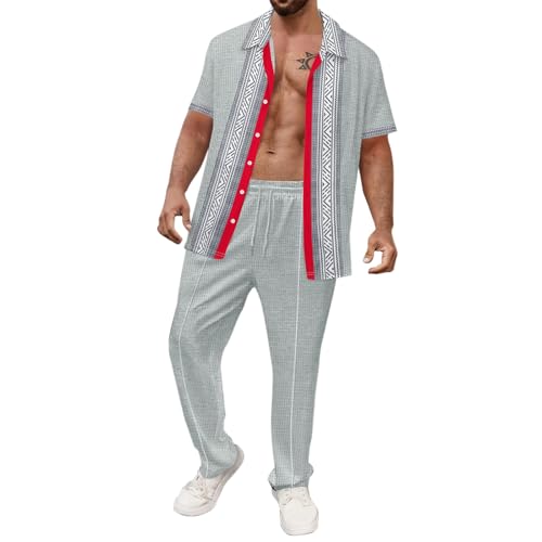 Ensemble chemise et pantalon homme pour vos terrasses d'été décontractées