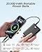 Power Bank 20000mAh, 22.5 W Mini PowerBank USB-C Input & Output, PD 3.0 QC 3.0 External Mobile Phone Batteries with LED Display, Compatible with iPhone 17 16 15 14 13