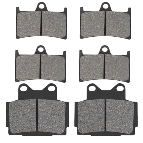 Plaquettes de frein avant arrière Yamaha FZR 400 1991-1992 et FZS 600 Fazer 1998-2003