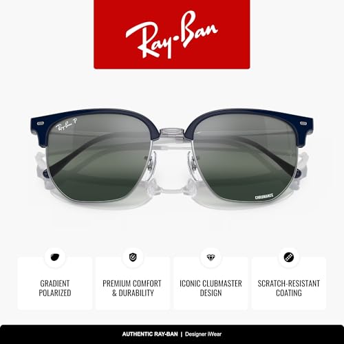 Image of Ray-Ban RB4416 New Clubmaster Square Sunglasses for Men for Women