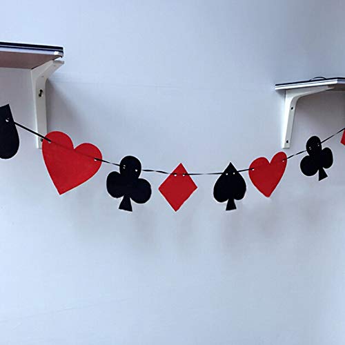 ACE NHT - Streamers & Confetti - Creative Playing Cards Poker Banner Bunting