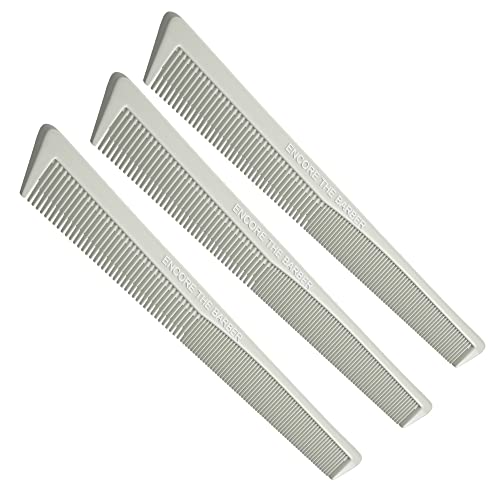 Peine Tapered Fading para barberos y estilistas, pack de 3 miniatura 1