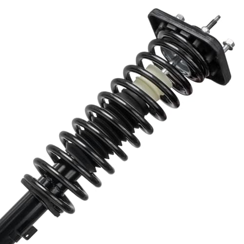 Image of Detroit Axle - Rear Struts for 1999-2000 Chrysler Cirrus Dodge Stratus Plymouth Breeze, w /Coil Spring Replacement Suspension Quick Install Ready Shocks Assembly