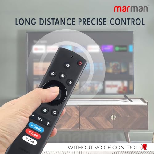 Image of marman Compatible with Thomson Smart Tv Remote Non Voice Command Suitable for Smart 4K LED UHD HD Television - Match Exactly with Existing Remote Key by Key for Better Performance