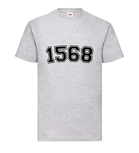 T-shirt pour homme gris moderne en taille XXXL pour look casual