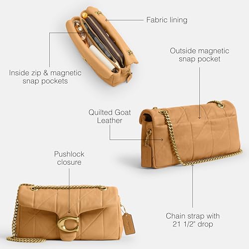 Image of Coach Women's Soft Quilted Tabby Shoulder Bag