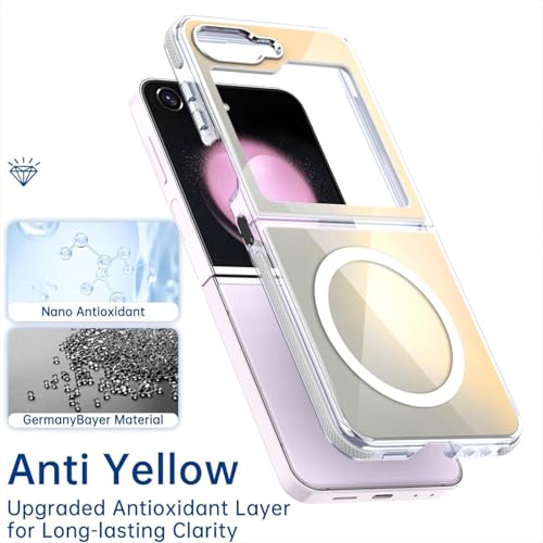 Coque antichoc Galaxy Z Flip5 orange protection rigide