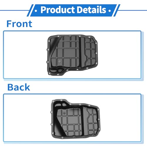 Cárter de aceite Ram 1500 transmisión automática aluminio 2002-2010 4